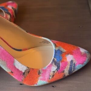 Jessica Simpson Floral Heels